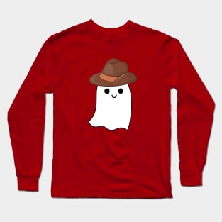 ghost cowboy Long Sleeve T-Shirt